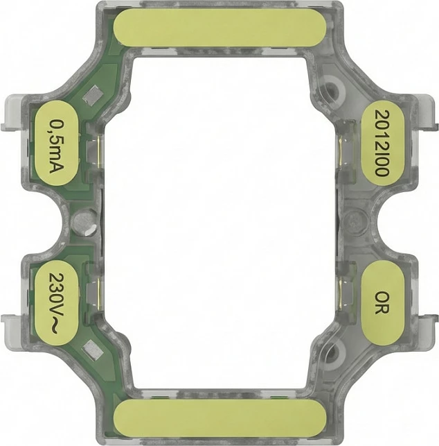 Element ndriçimi LED GIRA 3792012, 230V, 0.5 mA, portokalli