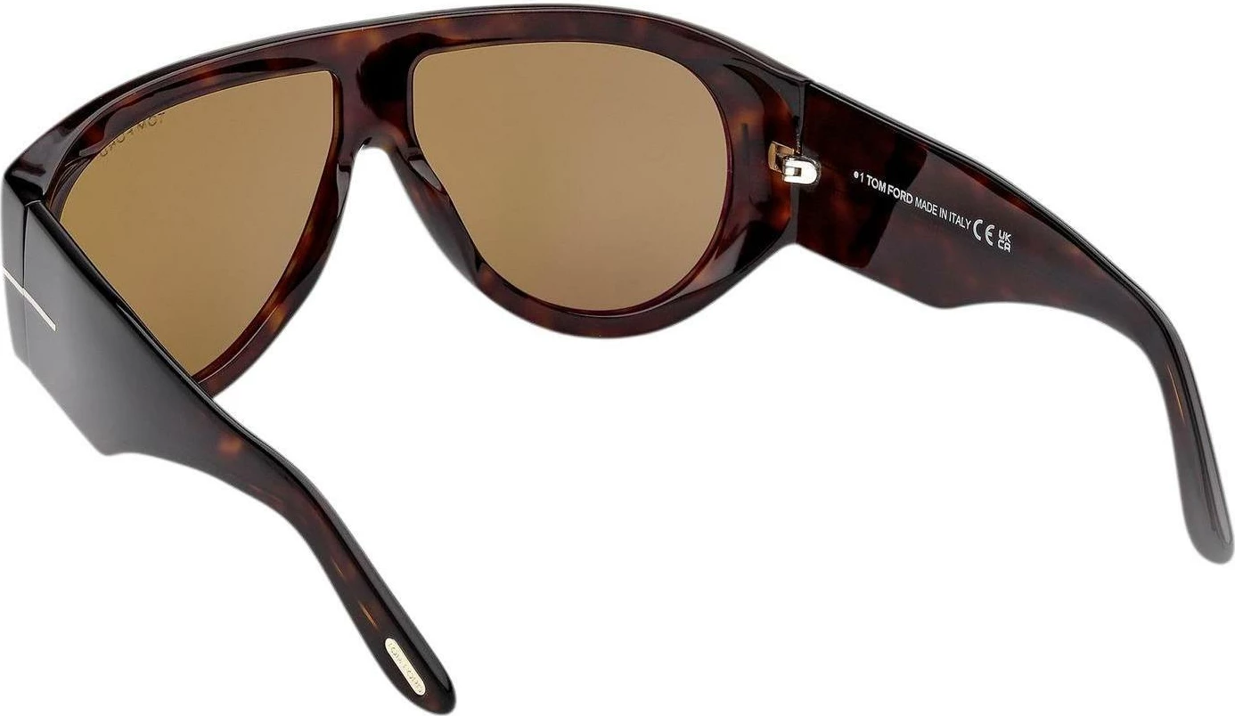 Syze dielli për meshkuj Tom Ford Bronson FT1044 52N, havana [Ngjyra: 60]