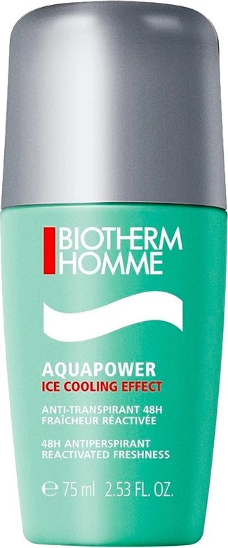 Antiperspirant roll-on për meshkuj Biotherm Aquapower Ice Cooling Effect, 75ml