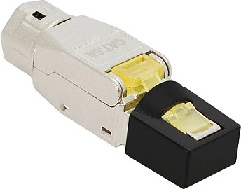 Konektor RJ45 LogiLink Cat.8.1, i ekranizuar, ekstra i shkurt