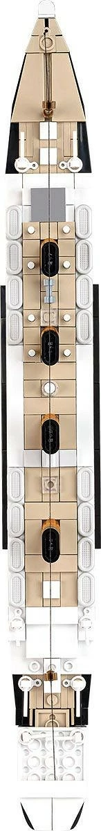 Set blloqesh ndërtimi Cobi Klocki R.M.S. Titanic, 593 pjesë, plastikë