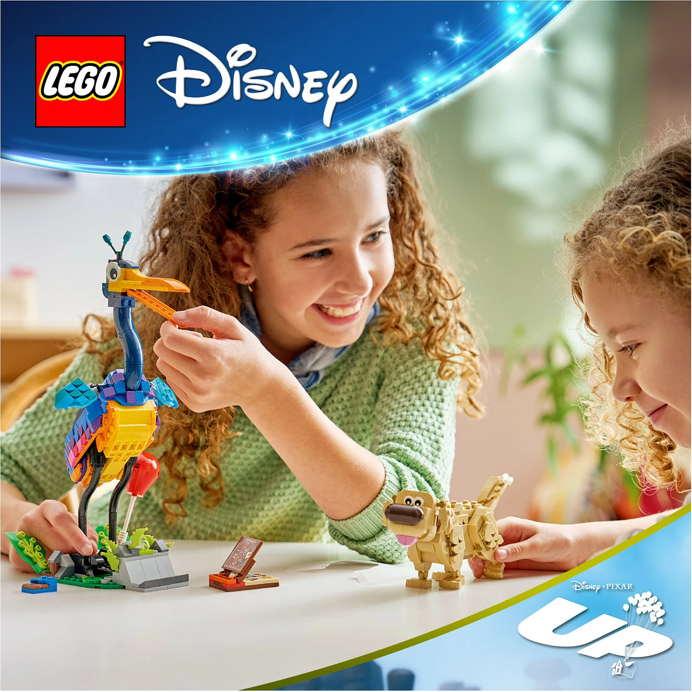 Set ndërtimi LEGO Disney Pixar Kevin & Dug 43290, 628 pjesë, 9+ vjeç, shumëngjyrësh