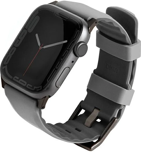 Rrip silikoni për Apple Watch UNIQ Linus, 38/40/41mm, Gri