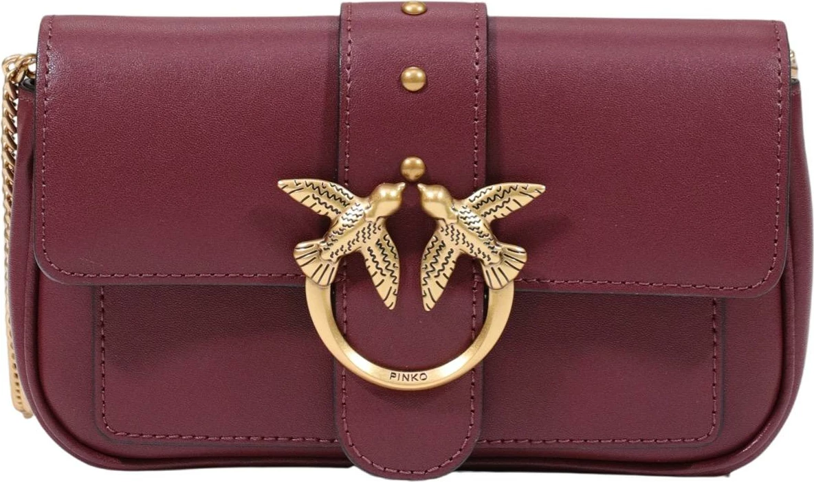 Çantë krahu për femra Pinko Pocket Love One Simply 100061 A0F1, vjollcë rrushi