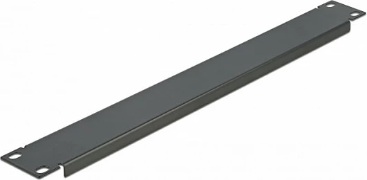 Panel mbulues rack 19" DeLOCK 66289, 1U, metal, i zi