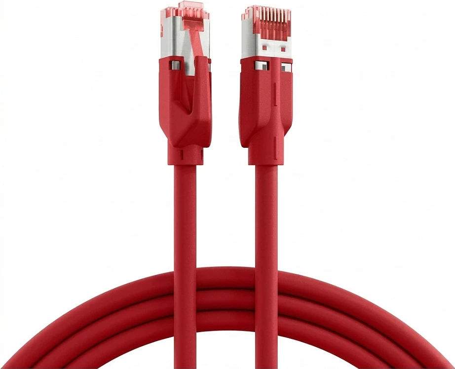 Kabllo rrjeti RJ45 EFB Draka UC900 TM21, Cat6A S/FTP, 0.25 m, e kuqe
