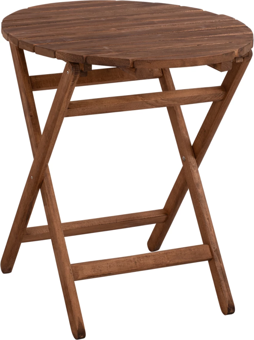 Karrige drejtori Limnos, druri lisi, ngjyrë arre, FH5654.01, 70 cm