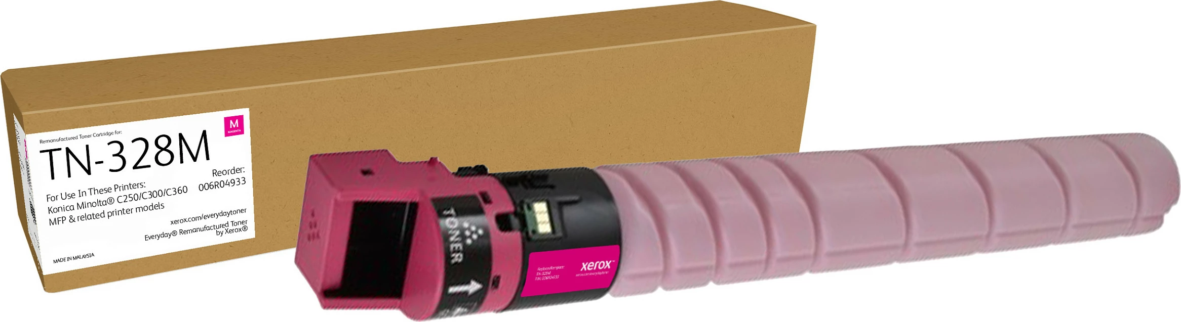 Toner Xerox Everyday AAV8350, kompatibil Konica Minolta Bizhub, Standard 28000 faqe, Magenta