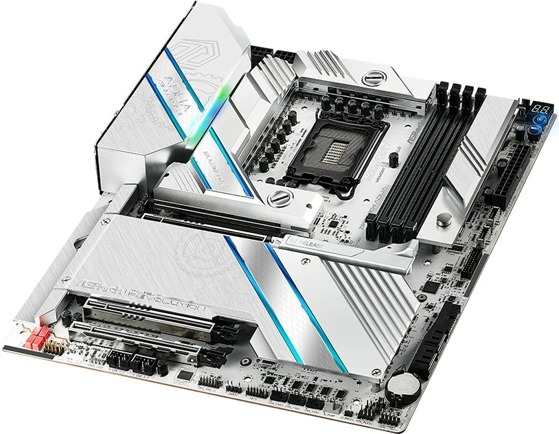 Pllakë amë ASRock Z890 Taichi AQUA, Intel, LGA 1851, DDR5-SDRAM, 256 GB, e bardhë