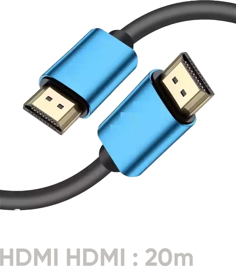 Kabllo HDMI 2.0V CCS, 20m, 4K 60Hz, Blu