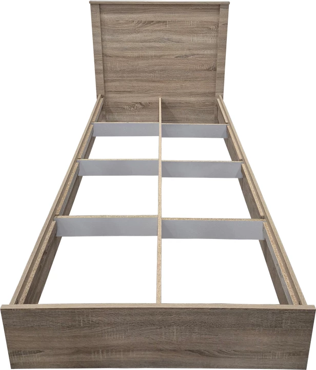 Krevat Athos, ngjyrë sonoma, 90x190cm