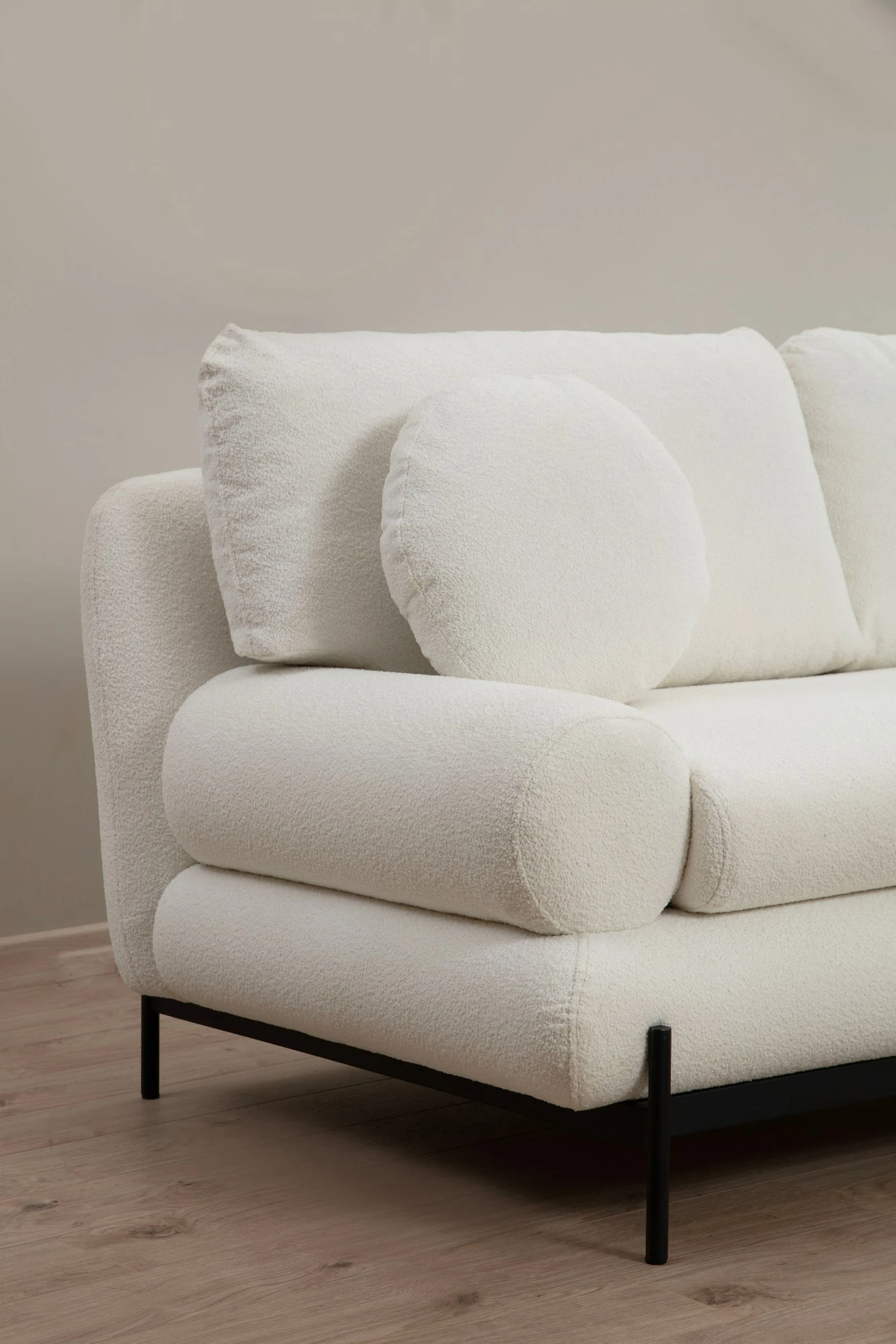 Divan dy ulëshe Atelier del Sofa, Livorno, ngjyrë e bardhë