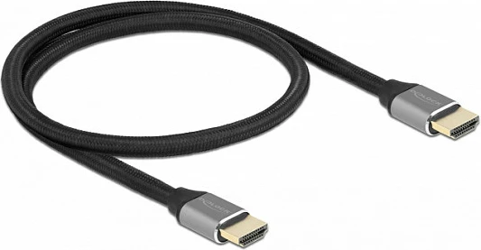 Kabllo HDMI DeLOCK Ultra High Speed 48Gbps, 0.5m, 8K 60Hz, ARC/eARC, gri