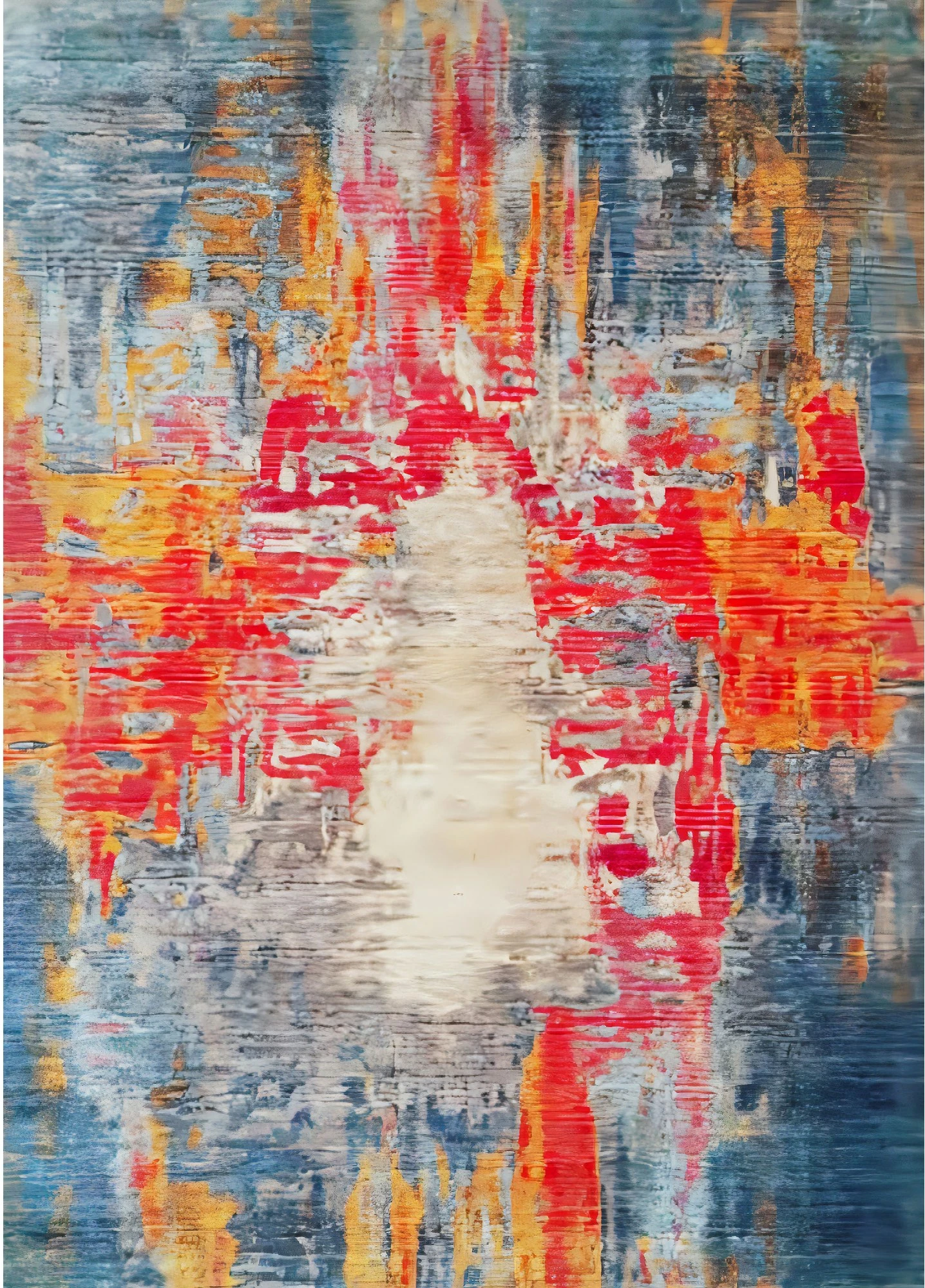 Qilim (80x150) Conceptum Hypnose, Wookece317, ngjyra të përziera
