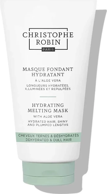 Maskë për flokë Christophe Robin Hydrating Melting Mask With Aloe Vera për femra, 75ml