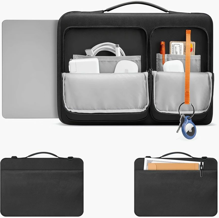 Çantë laptopi Tech-Protect Defender Bag 15-16, e zezë