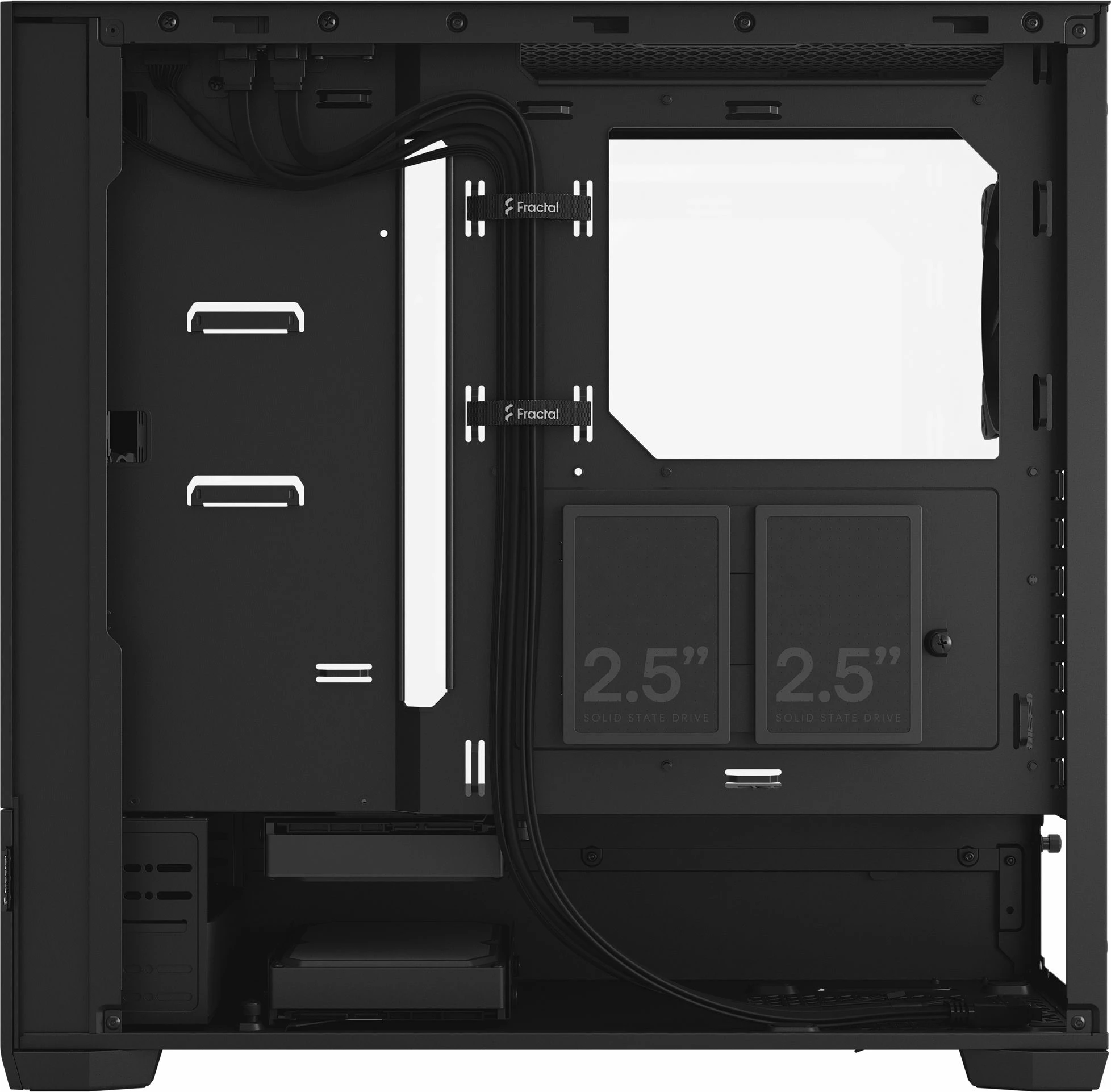 Kasë Fractal Design Pop Air TG FD-C-POA1A-02 Midi Tower ATX, e zezë