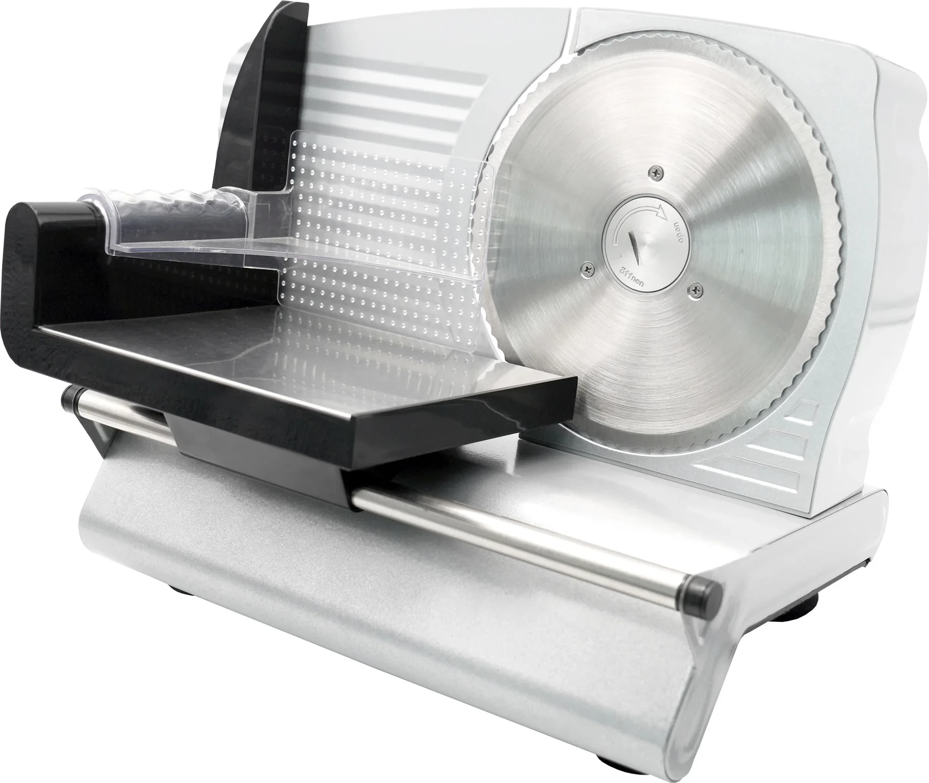 prerëse mishi Elit MS-23 150W teh çelik inox 190 mm trashësi 0-15 mm inoks