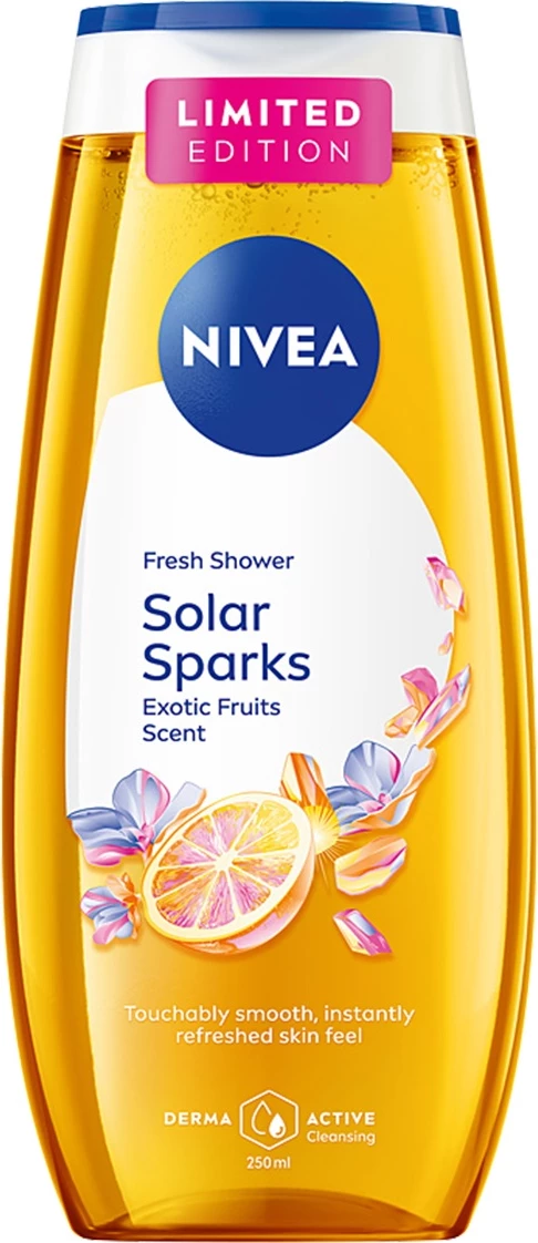 Xhel dushi Nivea Solar Sparks Refreshing për femra 250ml