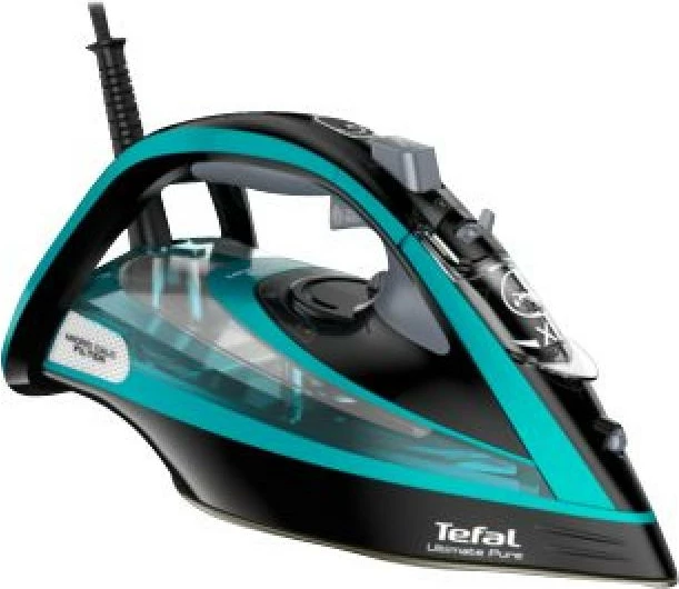 Hekur me avull, Tefal FV9844E0, 3200W, Airglide, i zi/jeshil