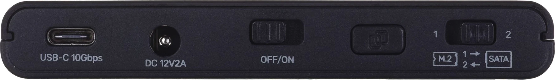 Kabëll UNITEK S1222A, USB 3.2 SATA 2,5/3,5' & M.2 PCIE/NVME, E zezë