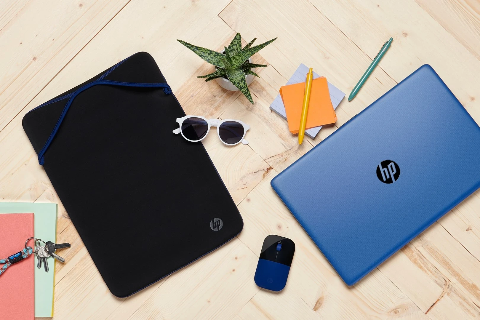 Mbështjellës për Laptop HP 15.6-inch, Blu dhe Zi