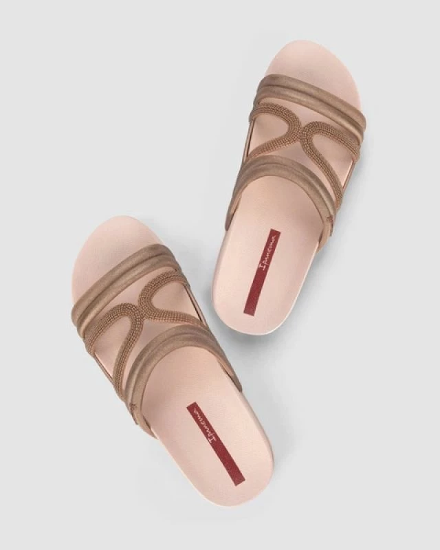 Papuqe për femra Ipanema, bezhë