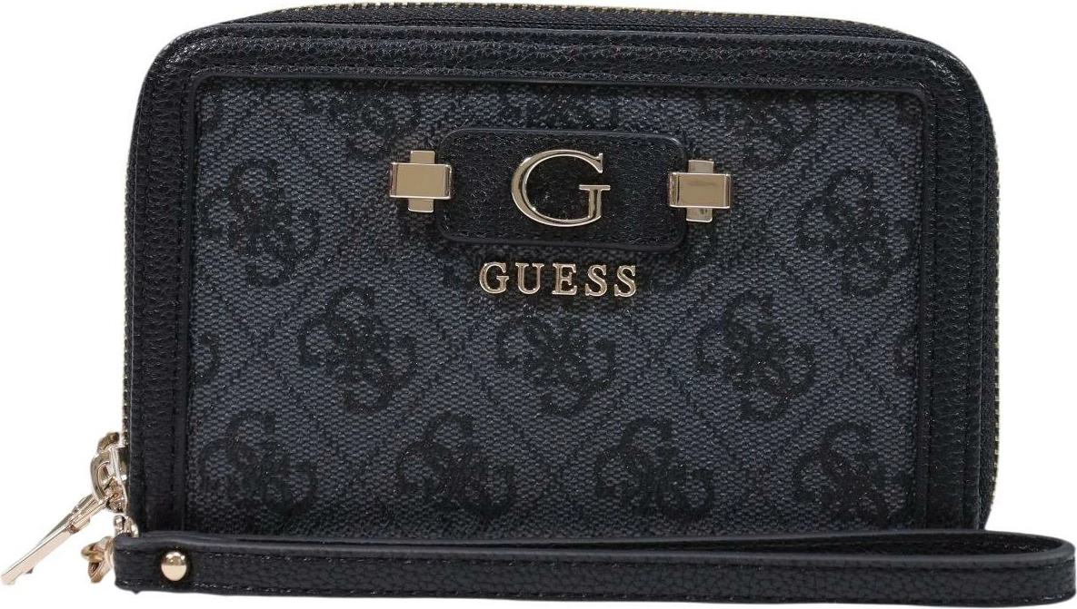 Portofol për femra Guess Coleen Logo SML Zip SWSG97 49164, antracit