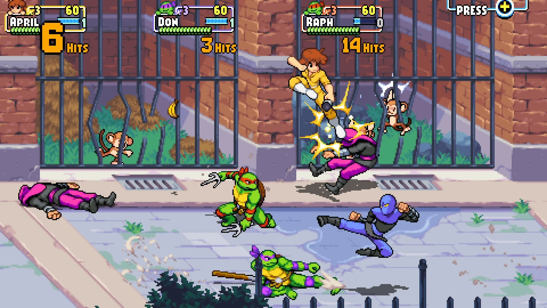 Lojë për PlayStation 4 Merge Games Teenage Mutant Ninja Turtles: Shredder's Revenge, PEGI 12, me udhëzues xhepi + varëse çelësi
