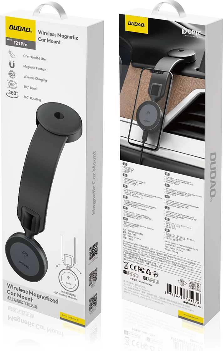 Karikues veture Dudao F21 Pro, MagSafe, 15W, pa kabllo, i zi