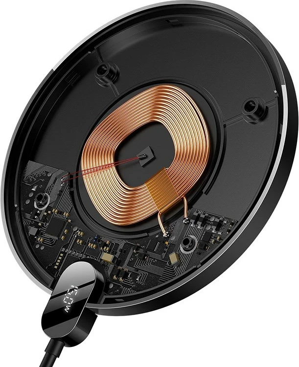 Karikues Baseus CCED000001 për celular, i zi