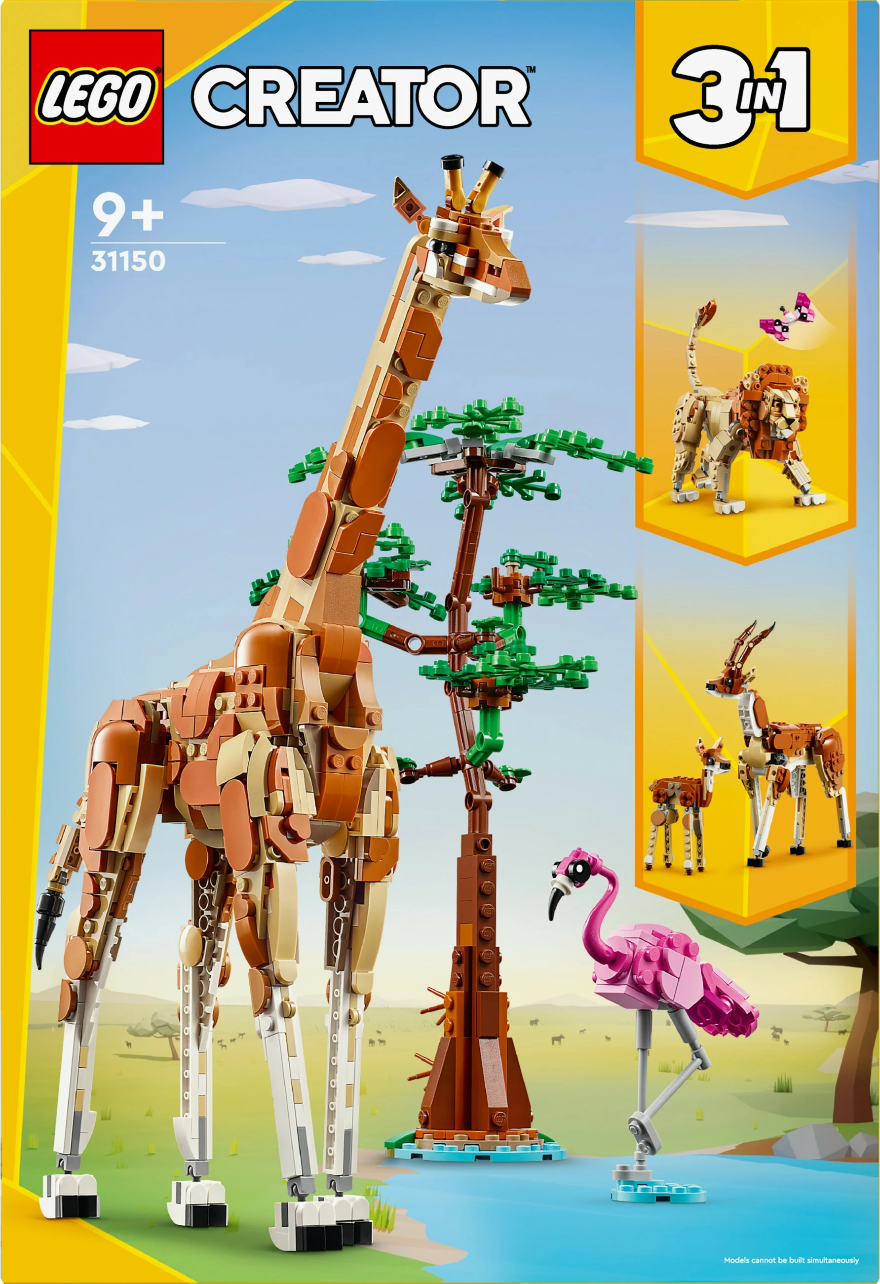 Set ndërtimi LEGO Creator 3in1 31150, 780 pjesë, shumëngjyrësh