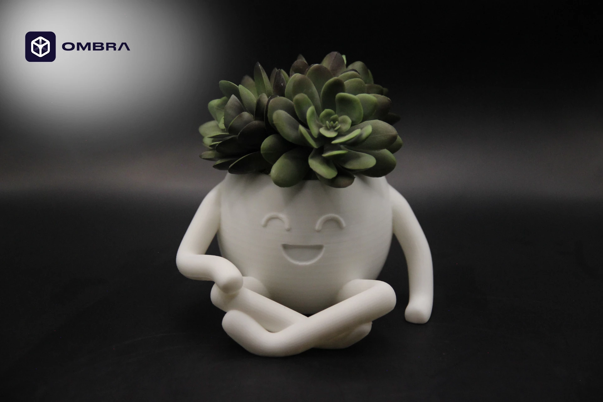 Vazo Dekorative (Relaxing Pot) - e bardhë