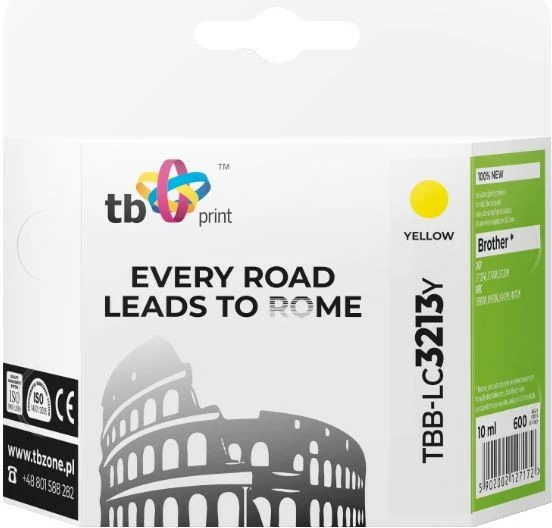 Toner TB Print TBB-LC3213Y për Brother, 10 ml, e verdhë