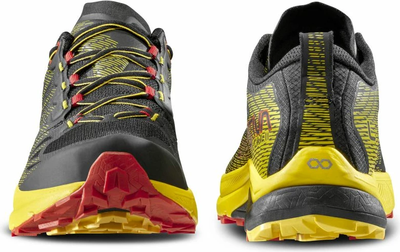 Atlete për meshkuj La Sportiva Jackal II, të zeza dhe të verdha