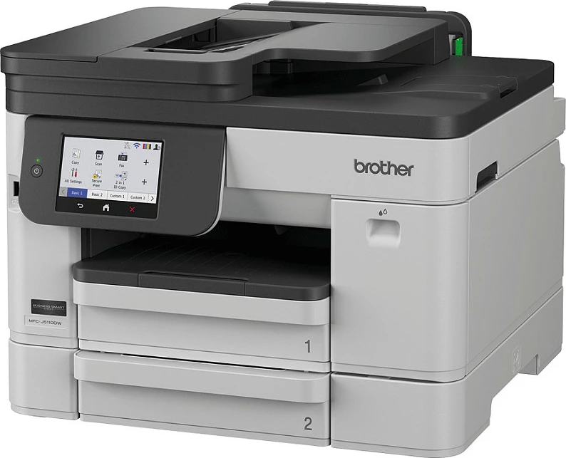 Printer multifunksional Brother MFC-J5110DW, inkjet me ngjyra, A4, Wi‑Fi, duplex, 24 faqe/min