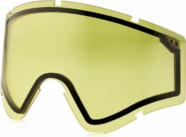 Xham zëvendësues për syze skijimi Volcom, i verdhë