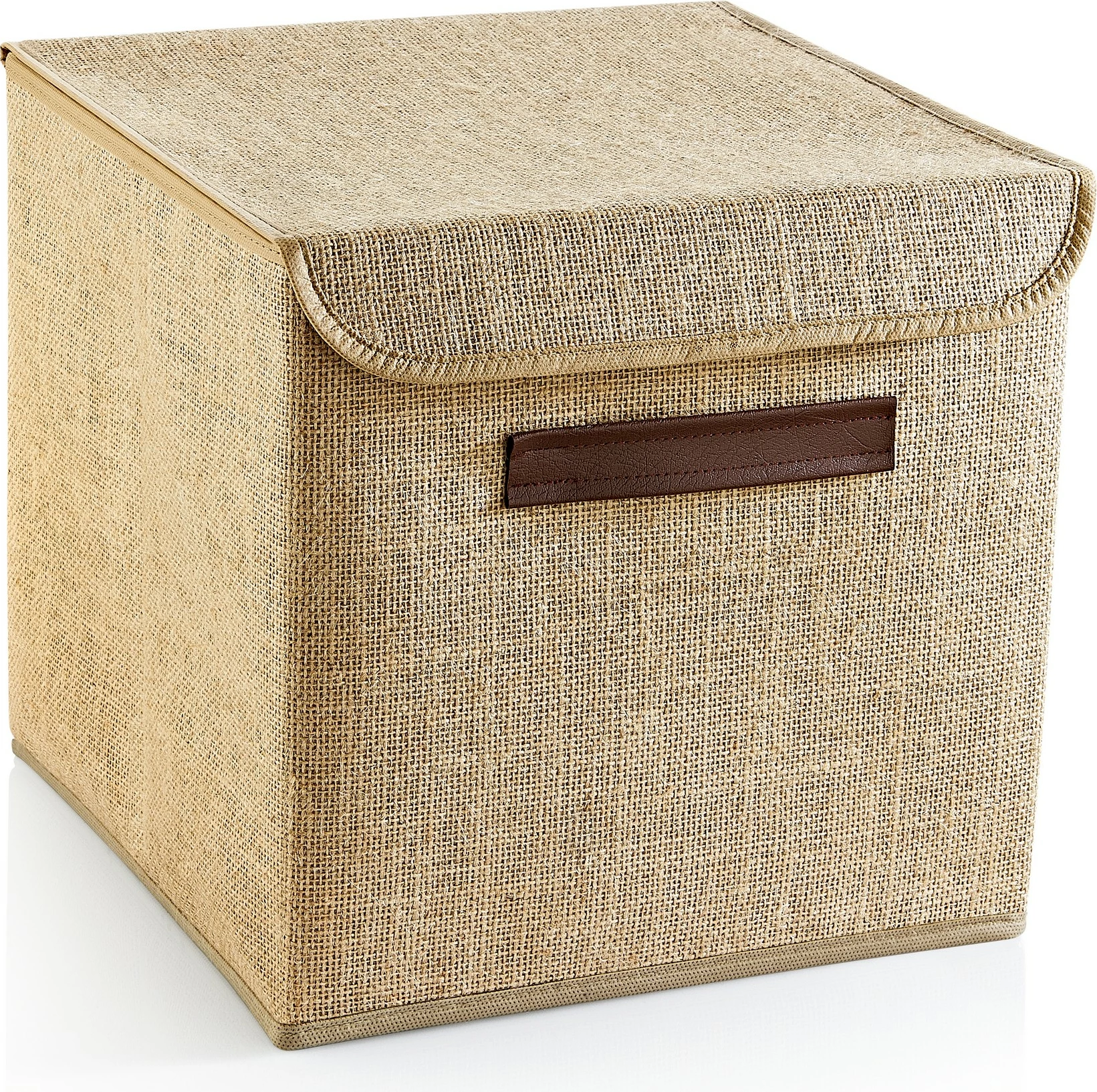Set kuti për organizim, material jute, ngjyrë e çelët, Aberto Design, YLC400, 3 copë