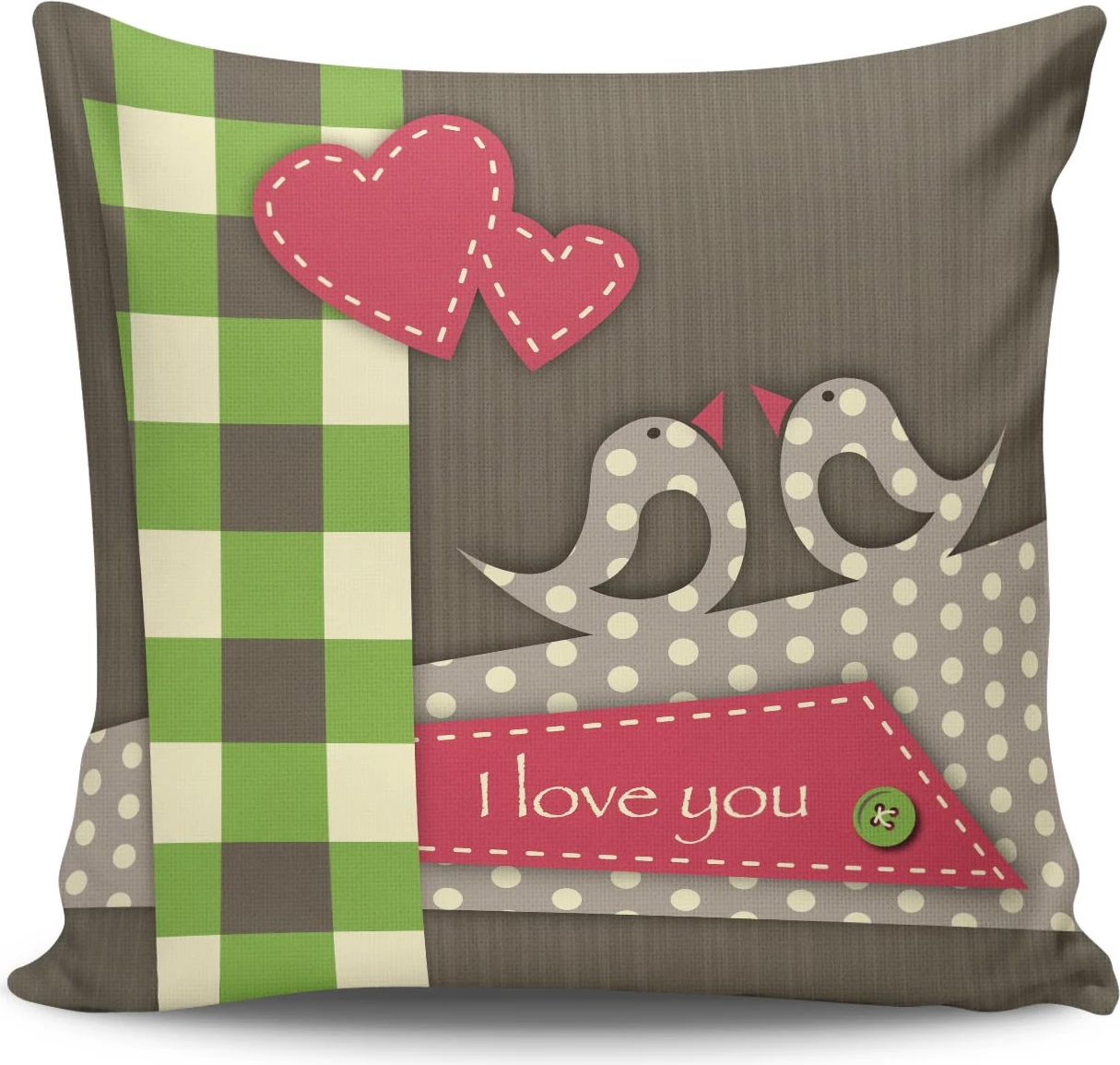 Jastëkëmbulesë dekorative Aberto Design, NKRLNT-119, pa mbushje