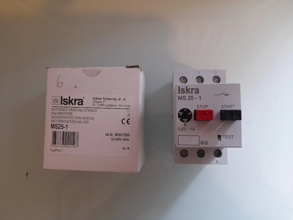 Mbrojtës motorik Iskra MS25 – 1A