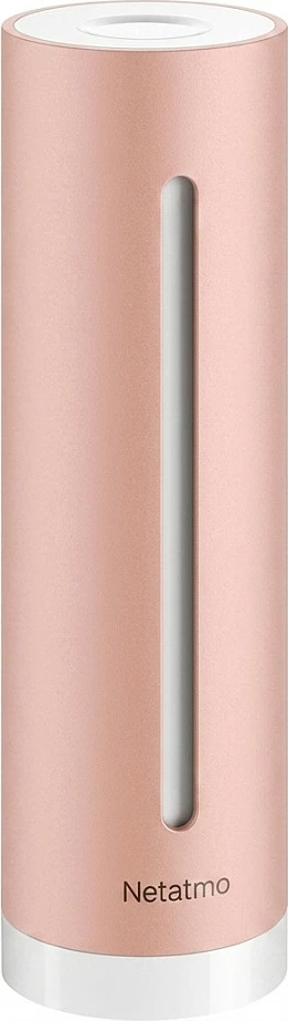 Sensor i mençur i ajrit të brendshëm Netatmo, Smart Home, rose gold