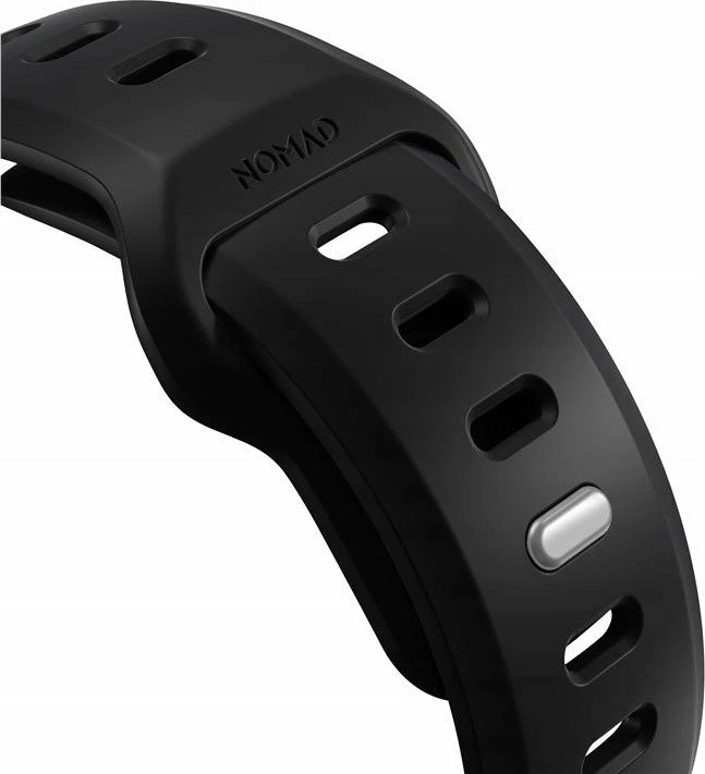 Rrip Smartwatch Nomad Tempo Band 49mm për Apple Watch Ultra 1/2/3, i zi