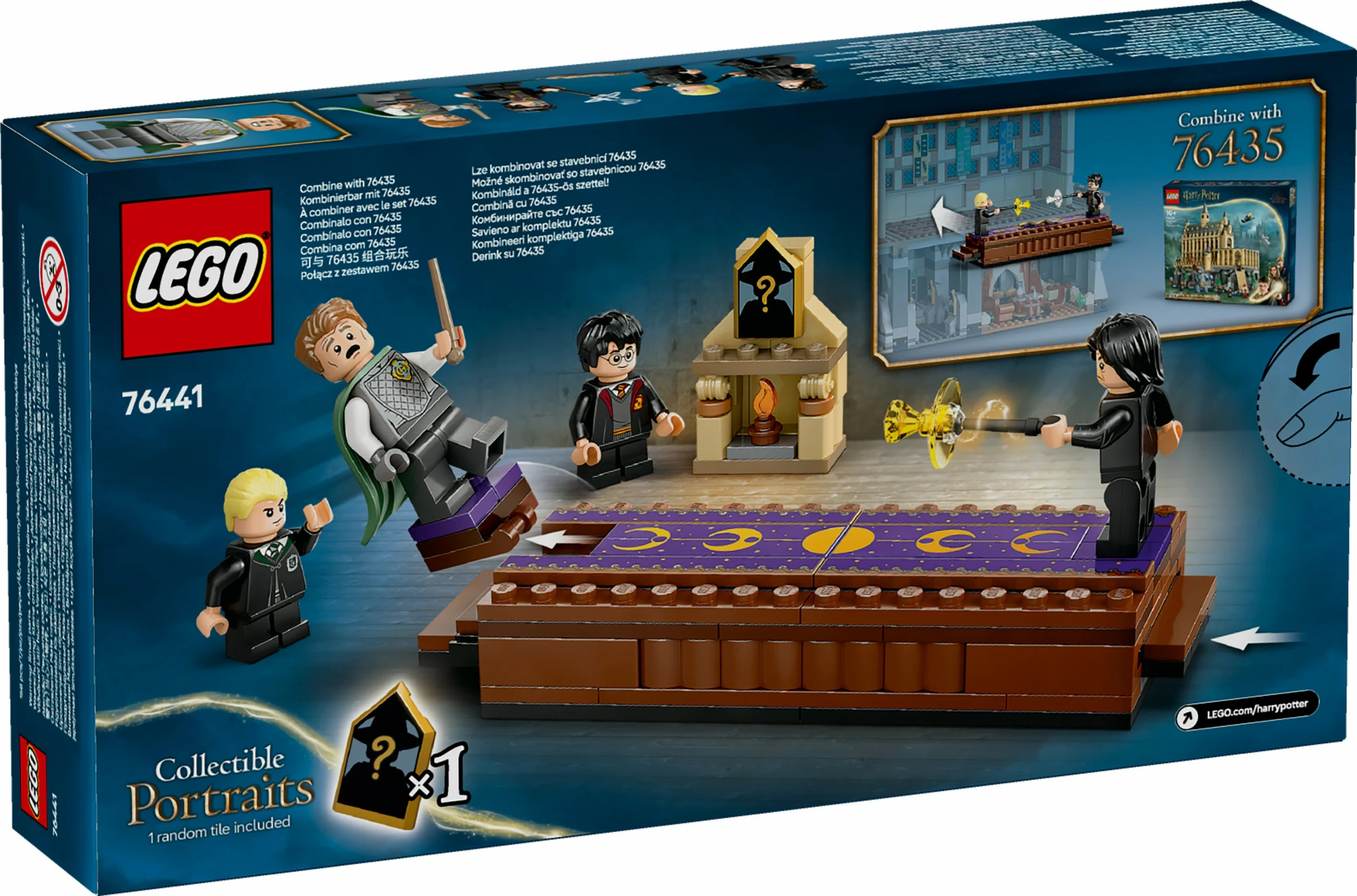 Set ndërtimi LEGO Harry Potter 76441, Schloss Hogwarts Duellierclub, 158 pjesë, multikolor