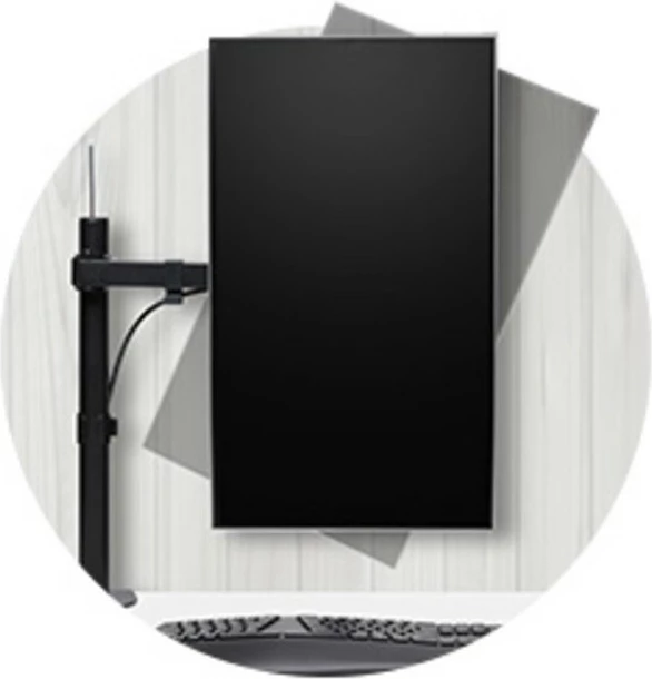 Krah monitori Kensington SmartFit® Ergo Single Extended, 8 kg, 34", i zi