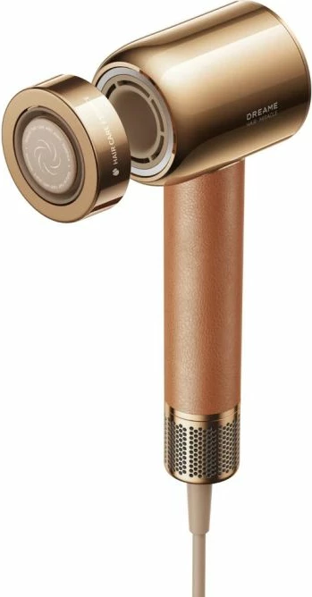 Tharëse flokësh DREAME Hair Miracle 1600W me 5 shtojca, bronz/ari