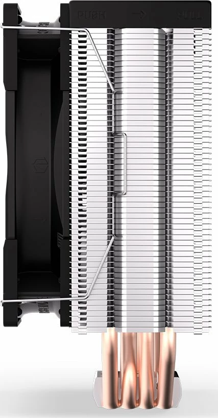 Ftohës CPU Endorfy Fera 5 (EY3A005), 120mm PWM, 4 heat pipes, 220W TDP, argjendtë/zi