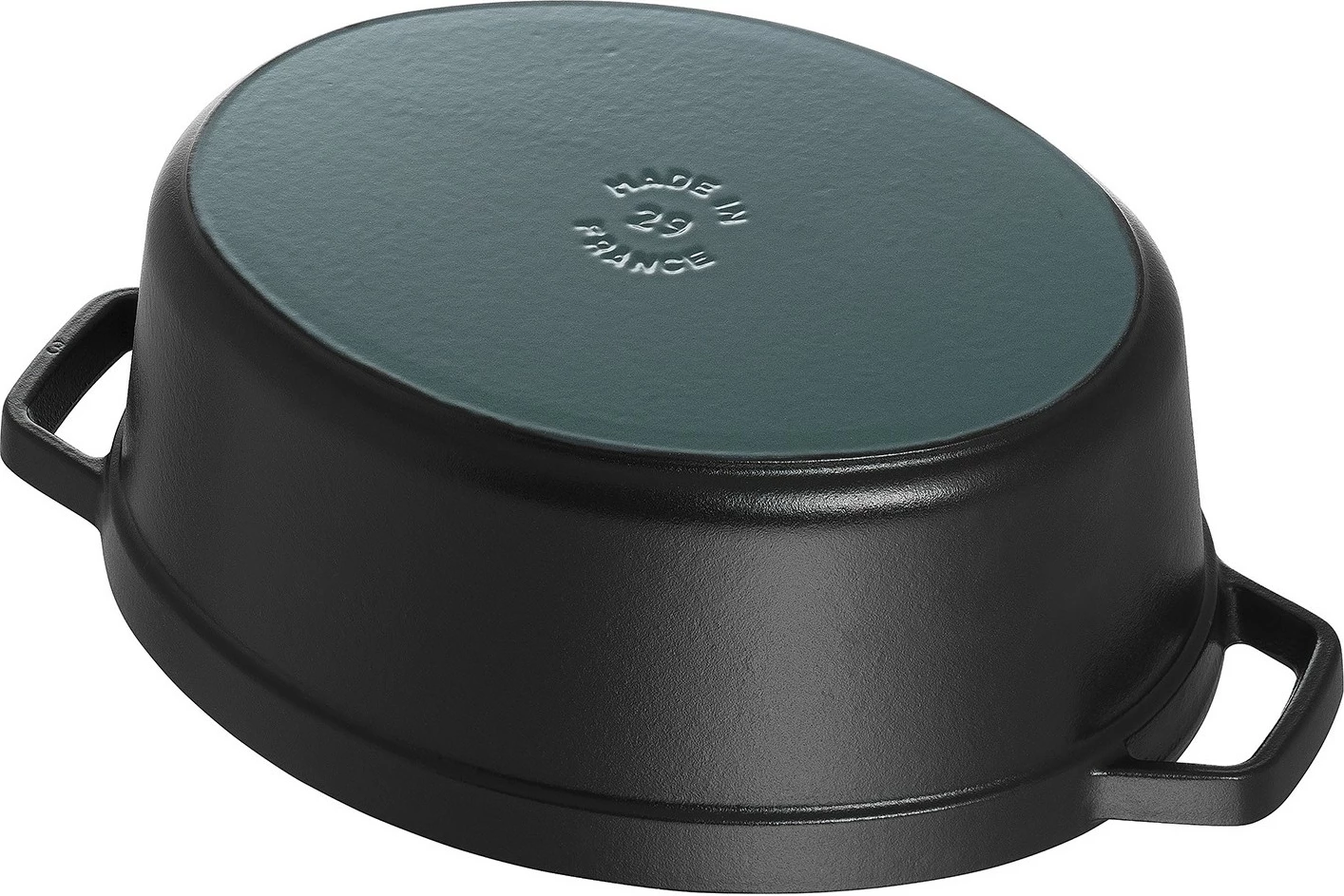 Tenxhere Staub La Cocotte 41cm, gize, e zezë