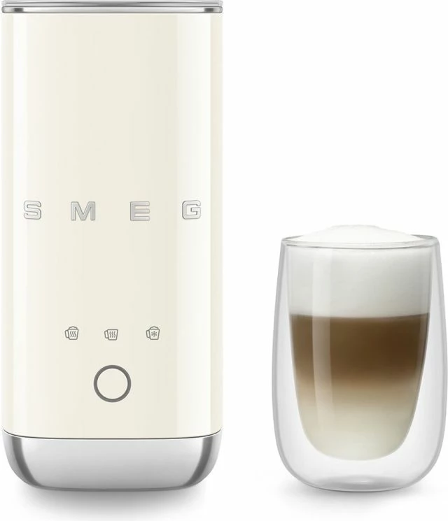 Shkumëzues qumështi SMEG MFF02CREU, krem