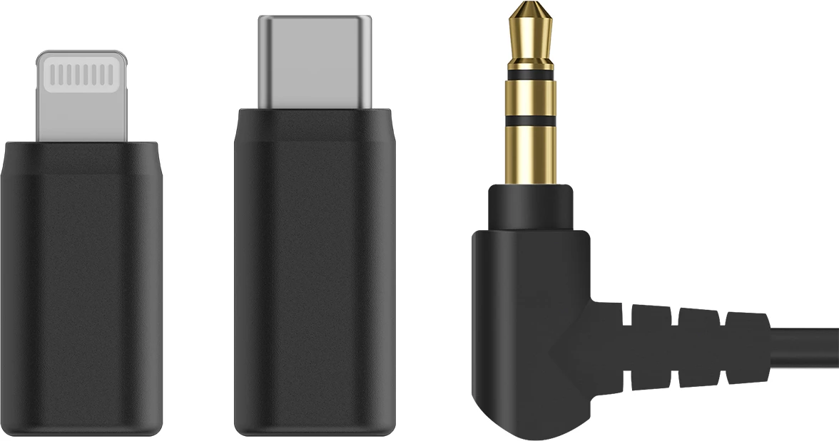 Set mikrofonash pa tela BOYA BOYAMIC 2-02 2.4GHz USB-C, 2 transmetues + marrës, 32-bit float, 8GB, me kuti karikimi, i zi