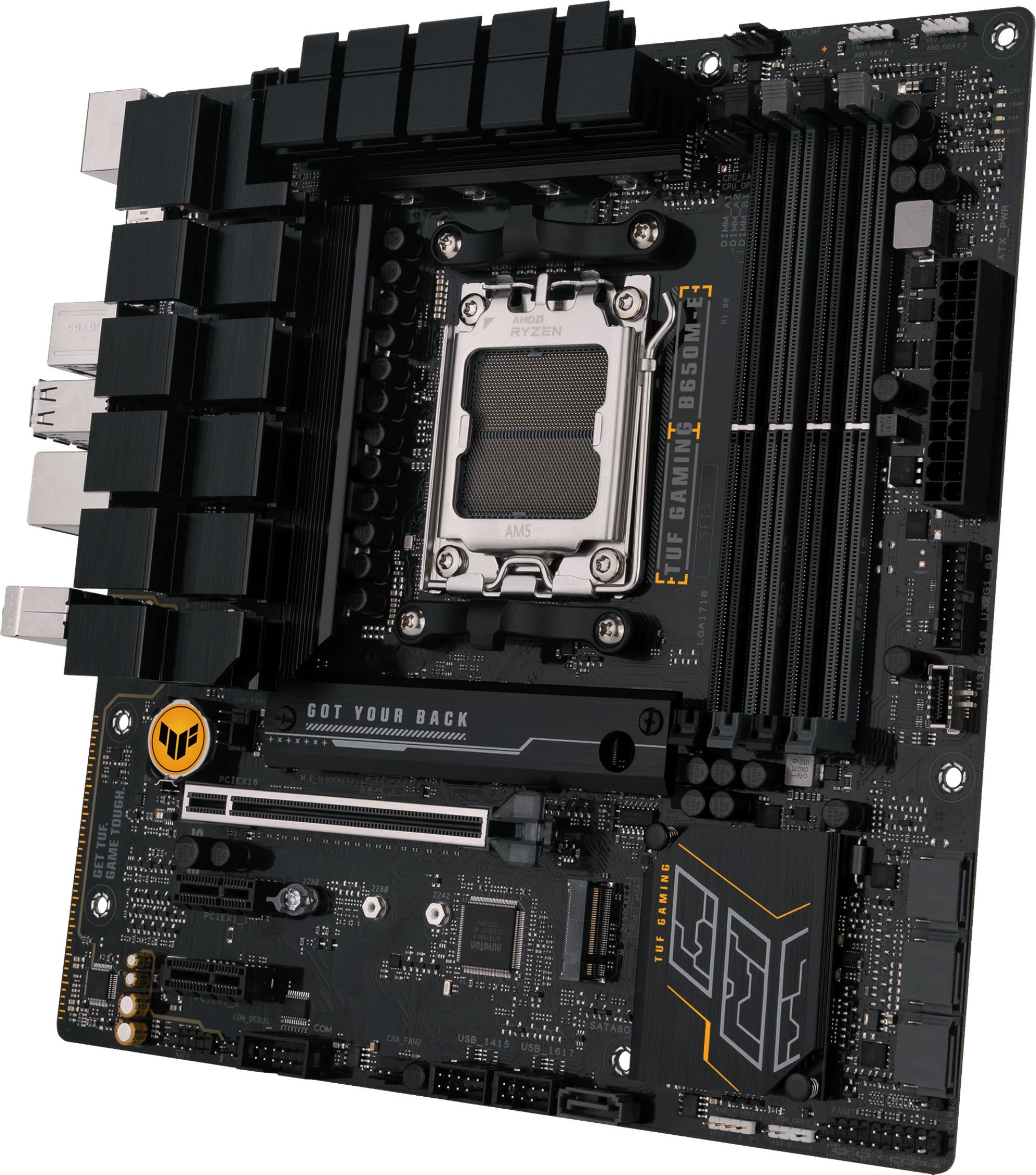 Pllakë amë ASUS TUF GAMING B650M-E, AMD, Socket AM5, DDR5, 128GB